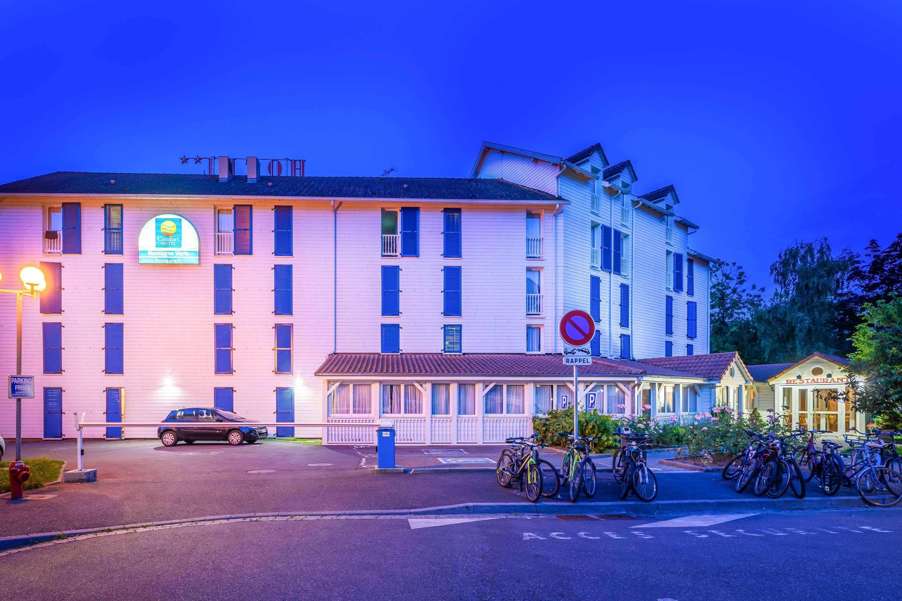 Hotel Strasbourg - Montagne Verte & Restaurant Louisiane Eksteriør billede